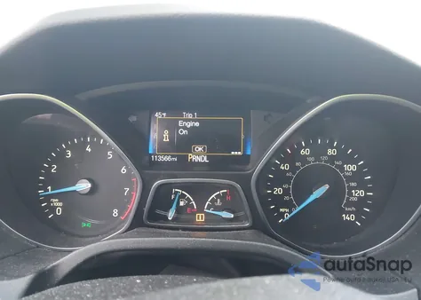 2016 Ford Focus Se z USA, uszkodzony, nr VIN 1FADP3K22GL286641